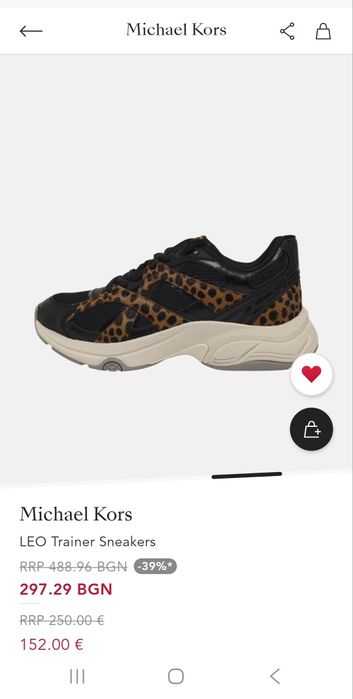 Дамски маратонки сникърси Michael kors