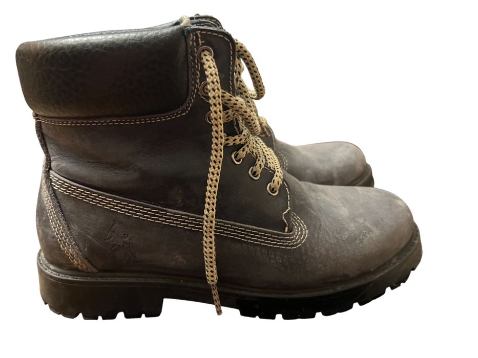 Ботинки US Polo Assn с шипами синие