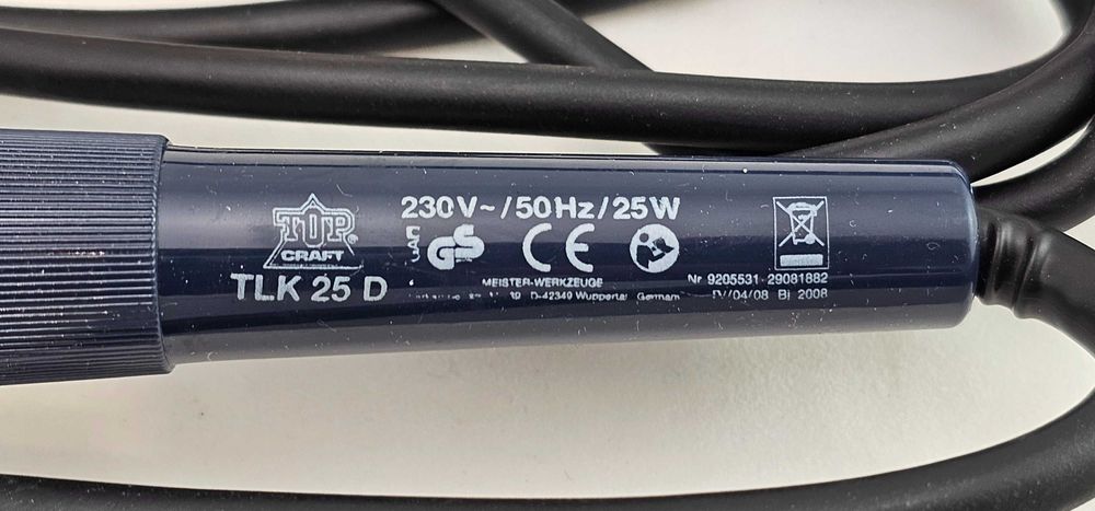 двойка немски поялници, поялник TLK 25D, 25W, TLK 80D, 80W, Германия