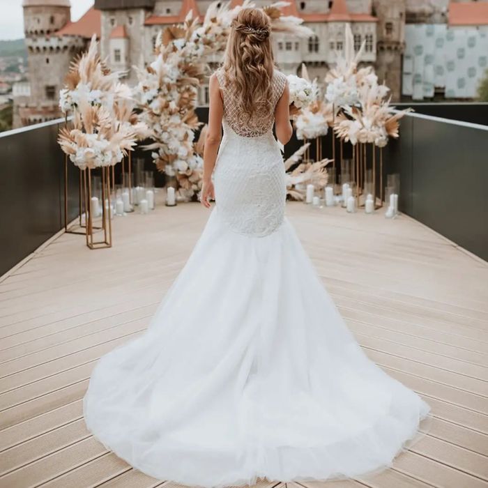 Rochie de mireasa Rosa Clara sirena unicat!