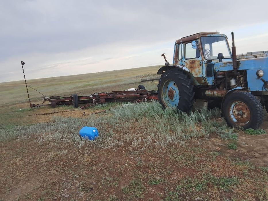 трактор и косилку в хорошем состоянии