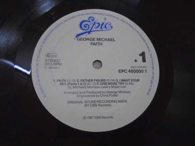 винил  пластинка  George Michael - Faith