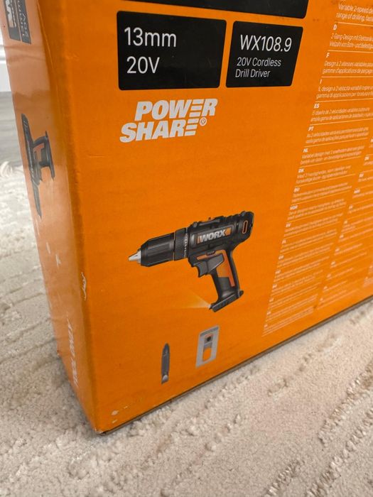 Masina de gaurit si insurubat Worx WX108.9 noua