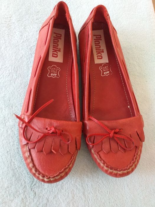 Mocasini piele nr 37 Planika