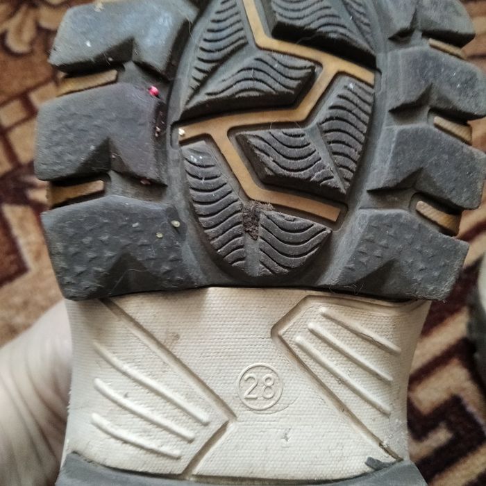 Осенние ботинки, теплые