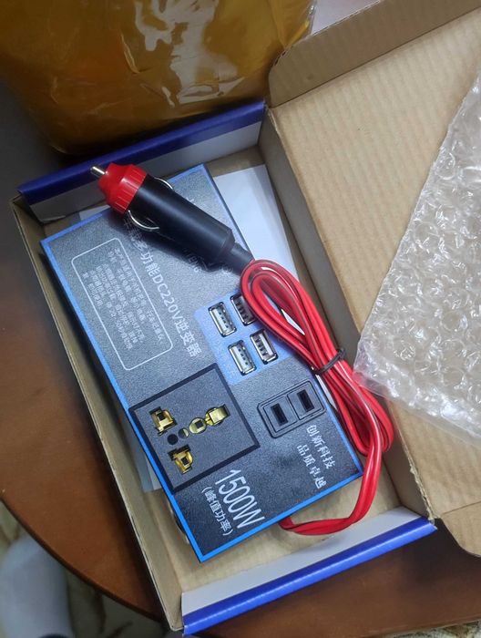 Инвертортор, с 12 вольт в 220 вольт, Inveror
10