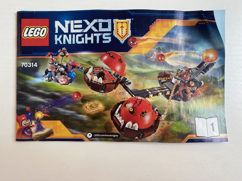 set Lego Nexo knights 70314