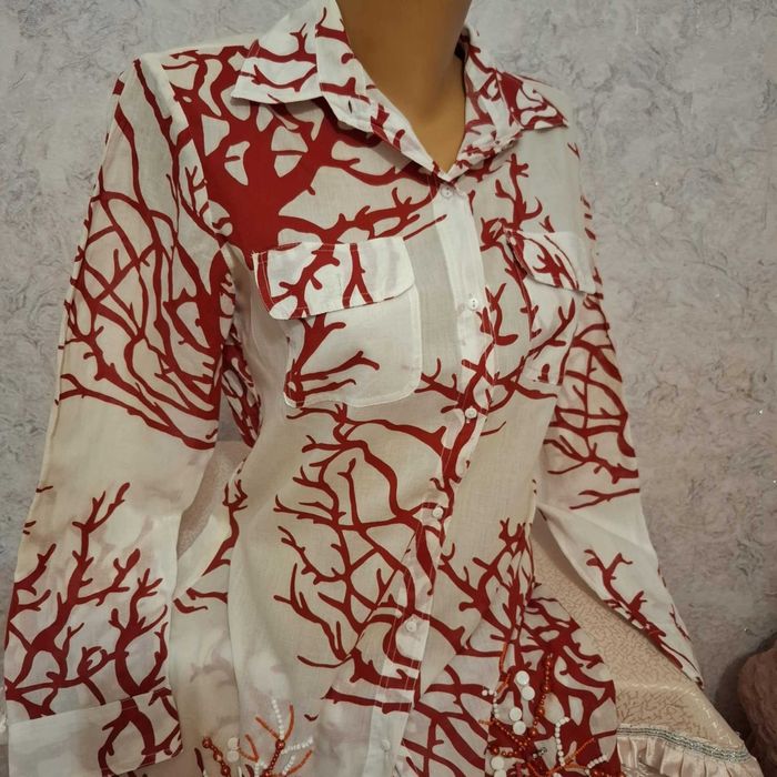 Дамска Риза с перли