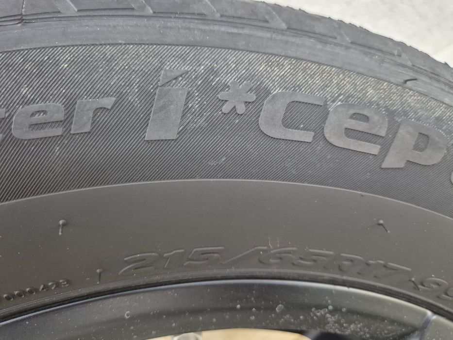 Jante cu cauciucuri Hankook 17