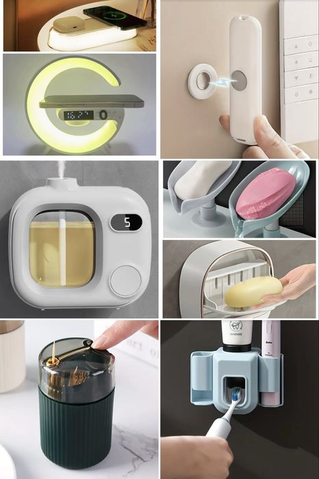 Безжично зарядно / часовник