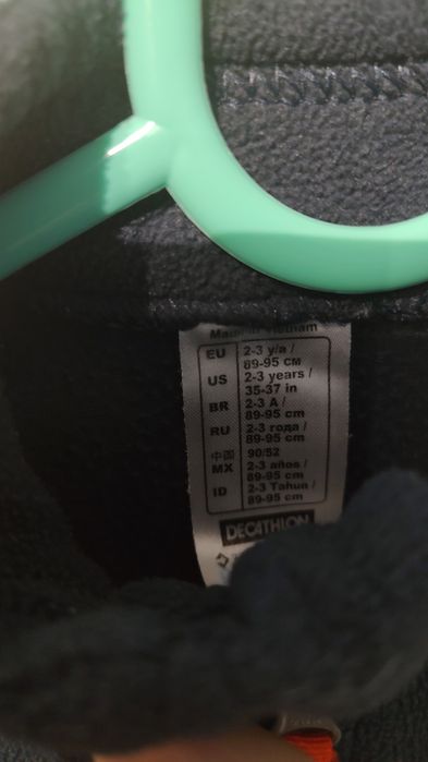 Set Pantaloni și polar copii Quechua m 89-95