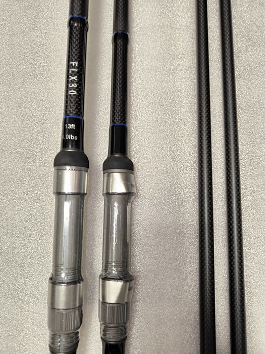 SET 2 Lansete FL FLX30 3.96M 4.0Lbs 2Seg + 2 Mulinete Pro FL FLX 14000