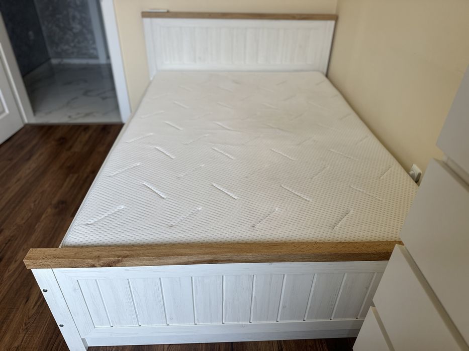 Легло Markskel Jysk + матрак Wellpur