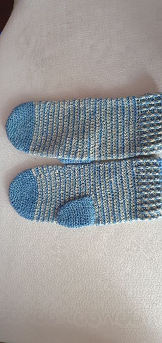 Варежки шерстяные.