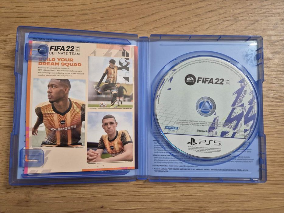 FIFA 22, PS5, Много запазена