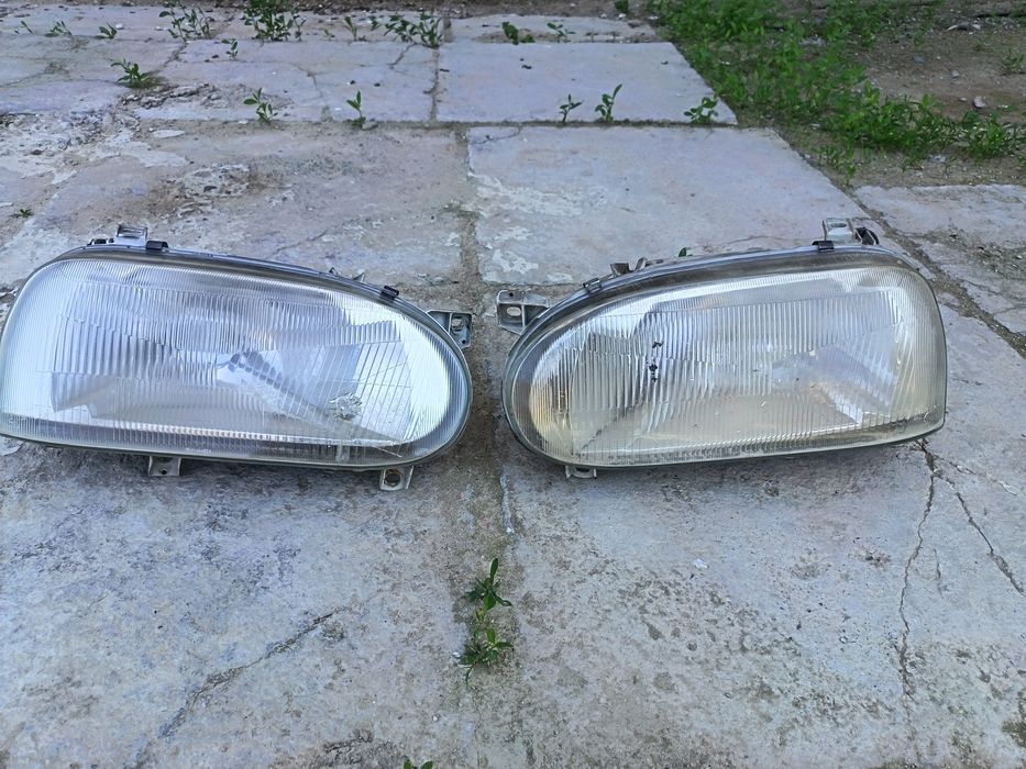 Фары на  гольф 3 туманник на прадо