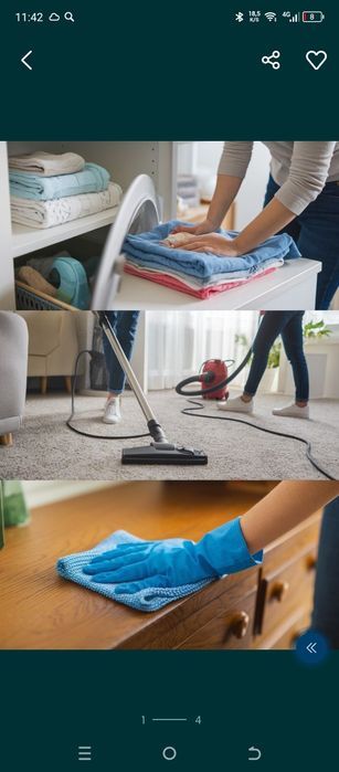 Уборка квартир домов