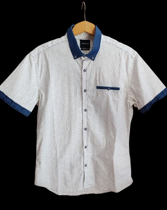 Мъжка риза "Teodor Slim Fit"- M размер