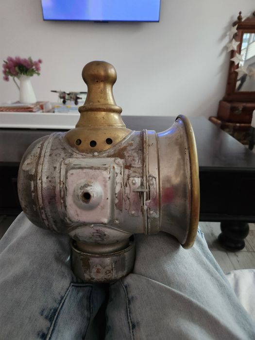 Винтидж италианска лампа за файтон