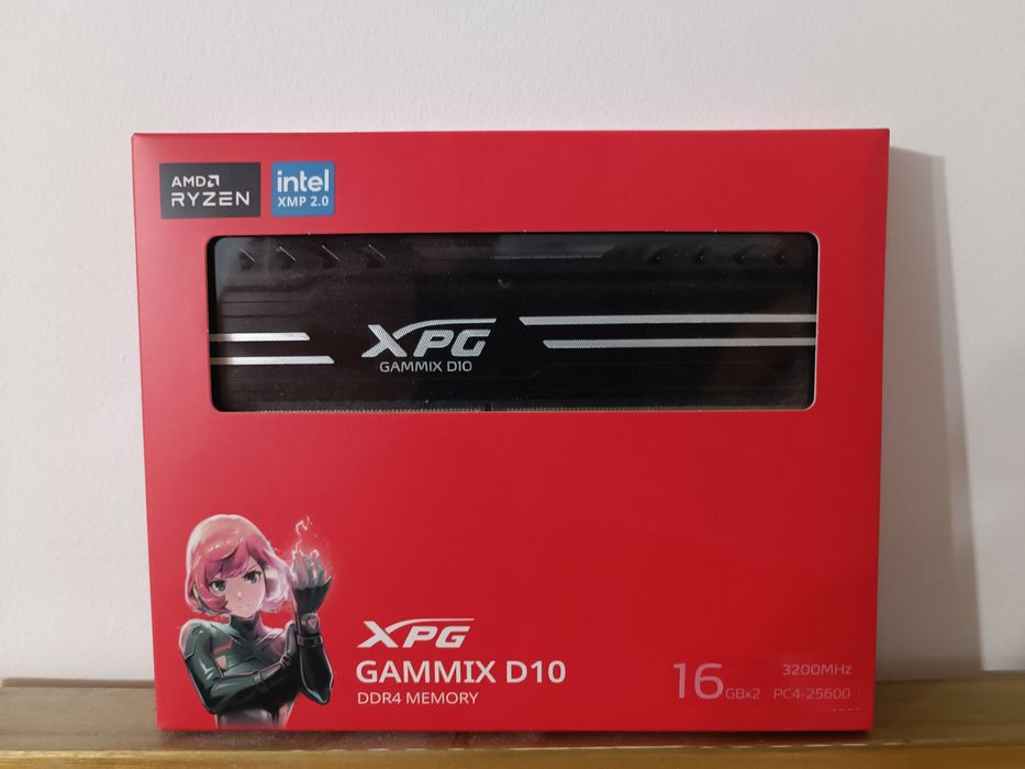 Xpg GAMMIX DDR4 RAM, 16 Gigs, 3200 hz