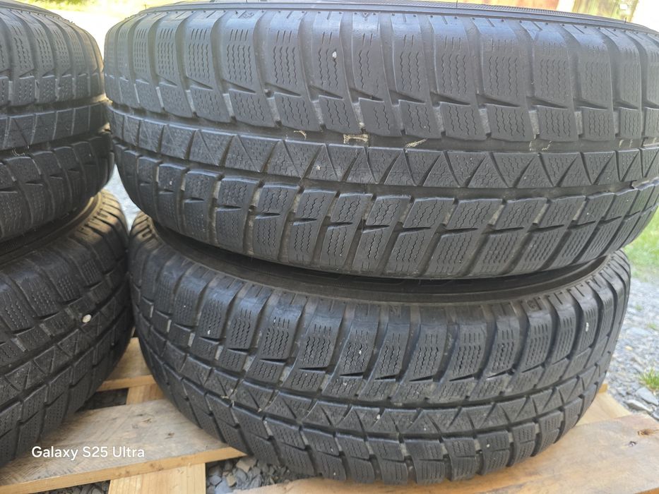 Лети джанти 16ки 5х110 Jeep + зимни гуми 215/65/16 Falken