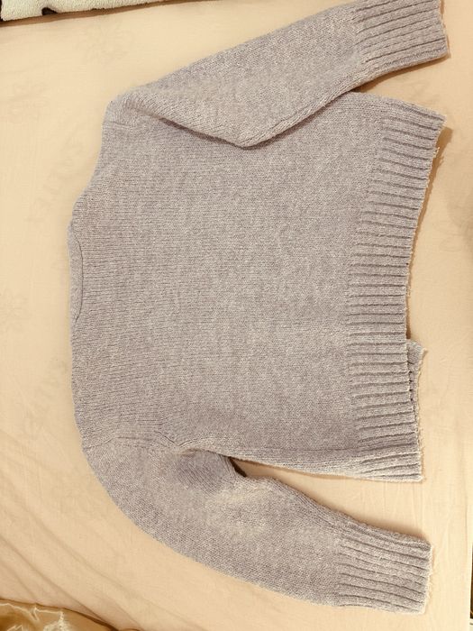 Pulover cu nasturi mov Sinsay L