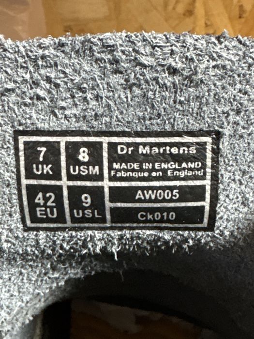 Ghete bocanci piele Dr. Martens 1460 marime 45 46 Air Wair noi