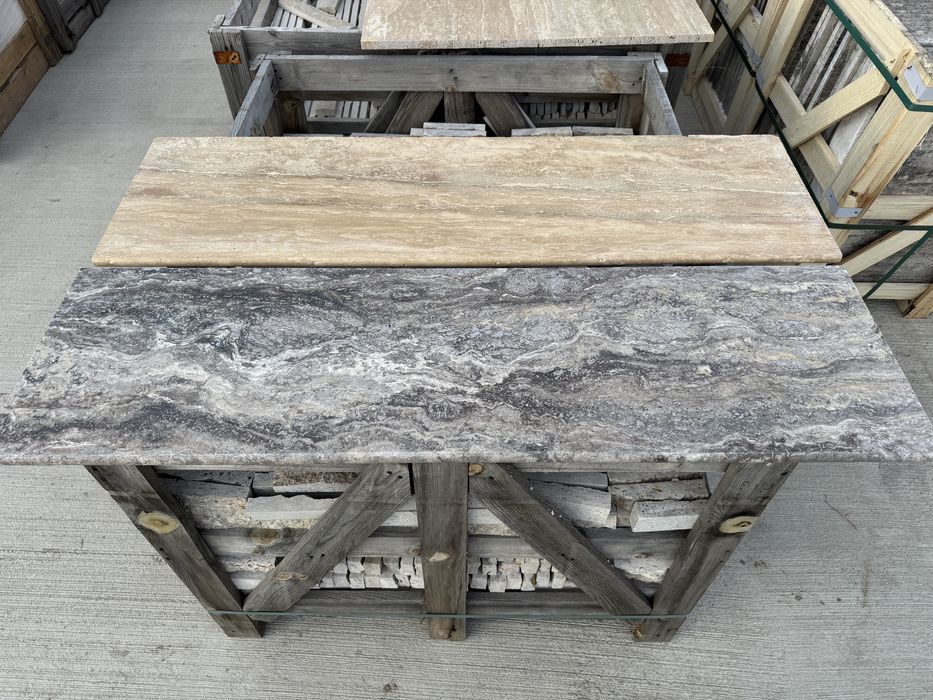 Trepte Travertin Silver/Classic 120x35x2