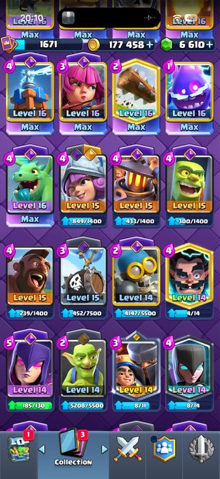 ТОП АККАУНТ Clash Royale арбалет 16 лвл