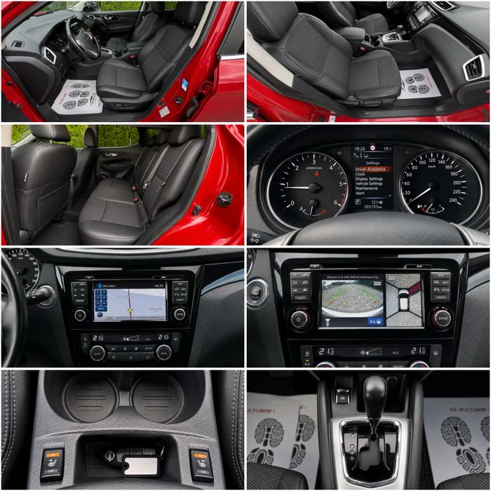 NISSAN QASHQAI 06/2016 TEKNA AUTOMAT 1.6 dCi‼️Navi Piele Led Camere Lane/Front/Side Assist‼️Rate - Cash - Garantie