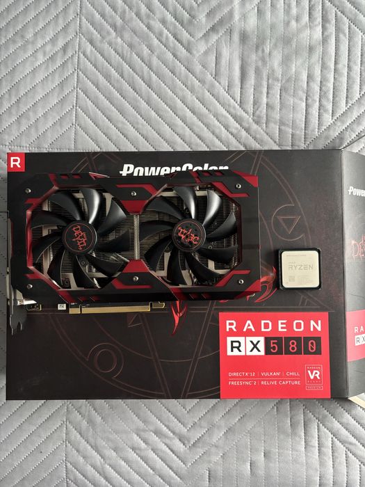 Видеокарта PowerColor RX 580 8GB гр. Русе Център • OLX.bg
