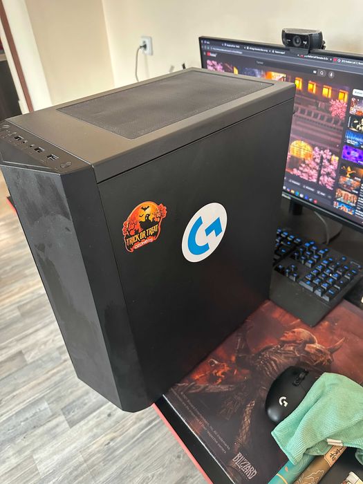 ГеймКомпютър Nvidia GTX 1650 Intel i3 10100 Ram Corsair 16 GB 2133mhg