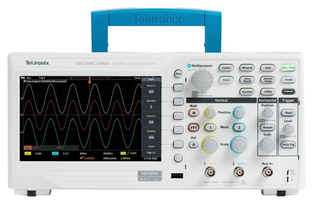 Осцилоскоп TEKTRONIX TBS1000C series