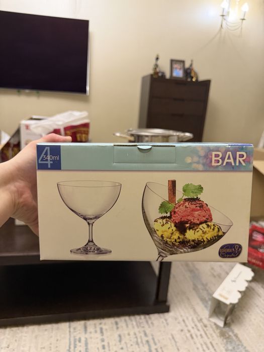 Креманка Crystalite Bohemia Виола, 4шт, 340мл