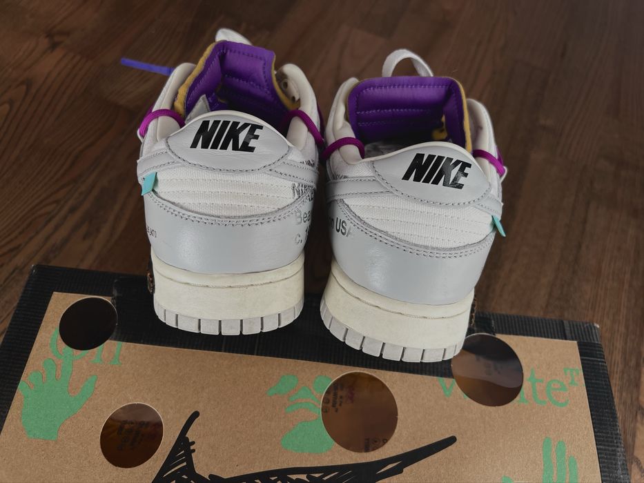 Обувки Nike Dunk Low Off-White Lot 28 *ОРИГИНАЛНИ* размер 42,5