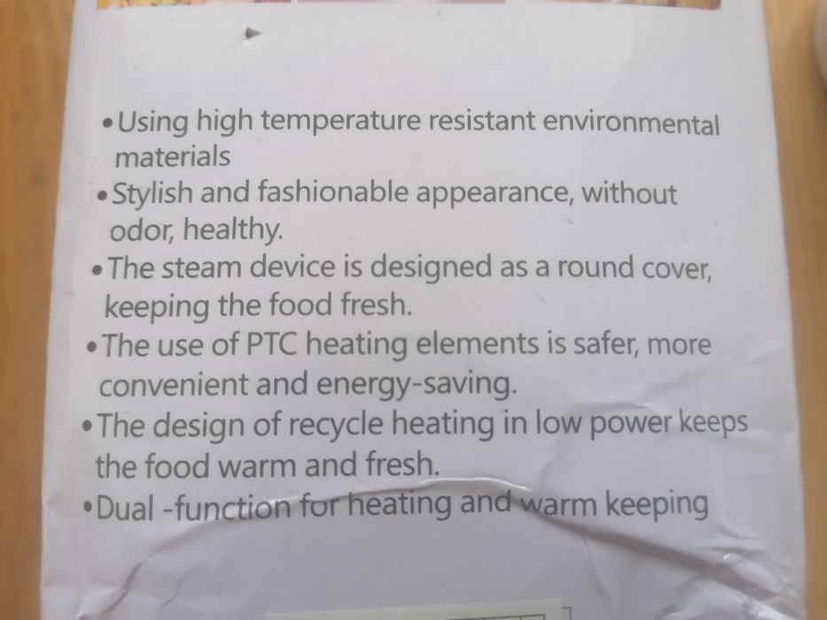 Caserolă electrică, Lunchbox