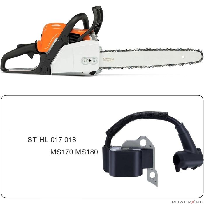 Aprindere drujba Stihl MS 170, 180, 017, 018, PowerX