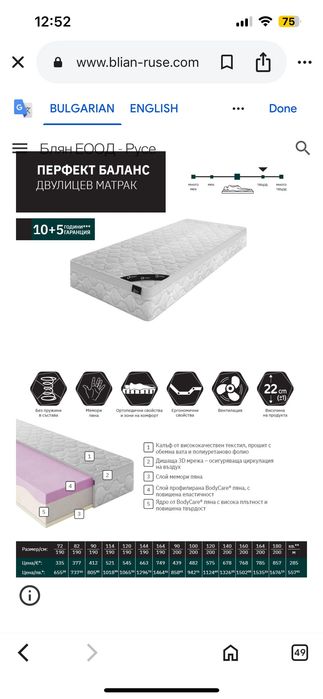 Детско лего - 80/200см minnen ikea