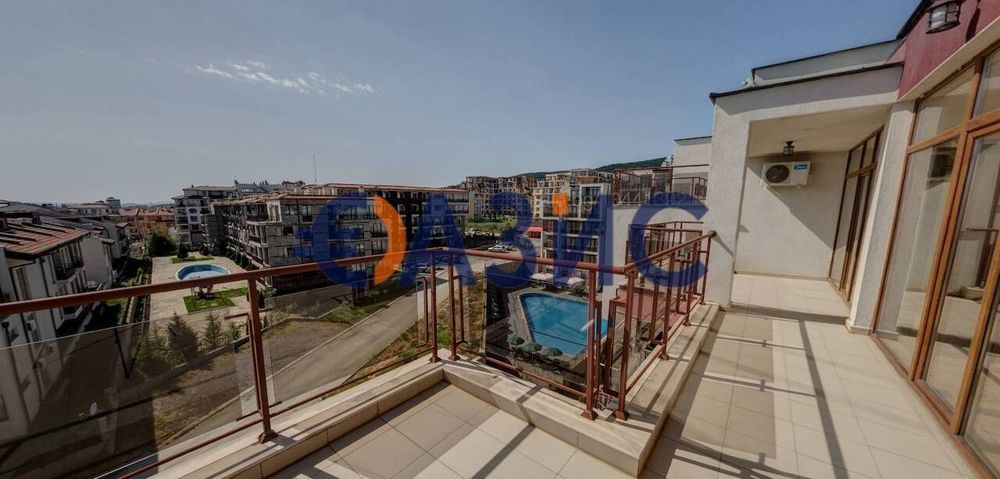 3-стаен апартамент с изглед към морето, 7 етаж, Хелиос, Свети Влас