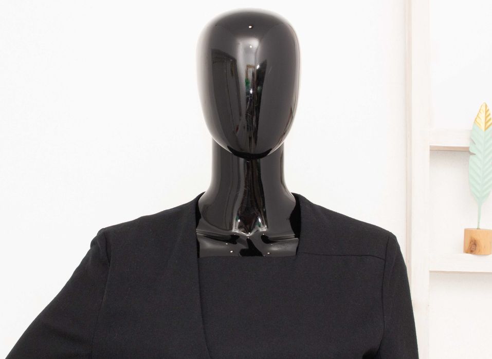 Cos оригинално дамско вълнено преходно палто с колан черно 36 S