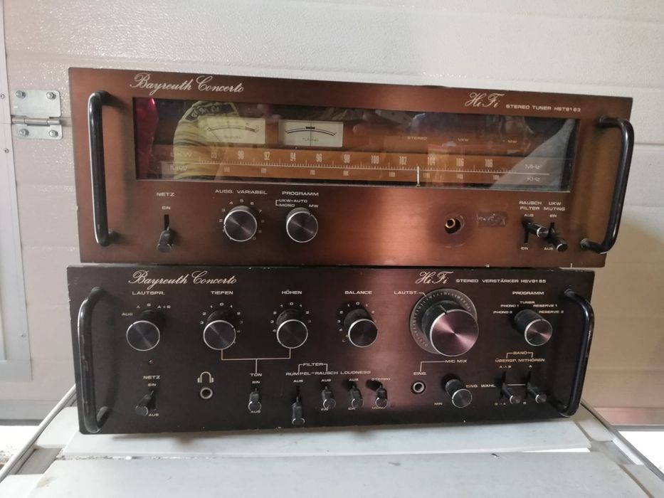 Amplificator si Tunner Bayreuth Concerto  HSV 9165