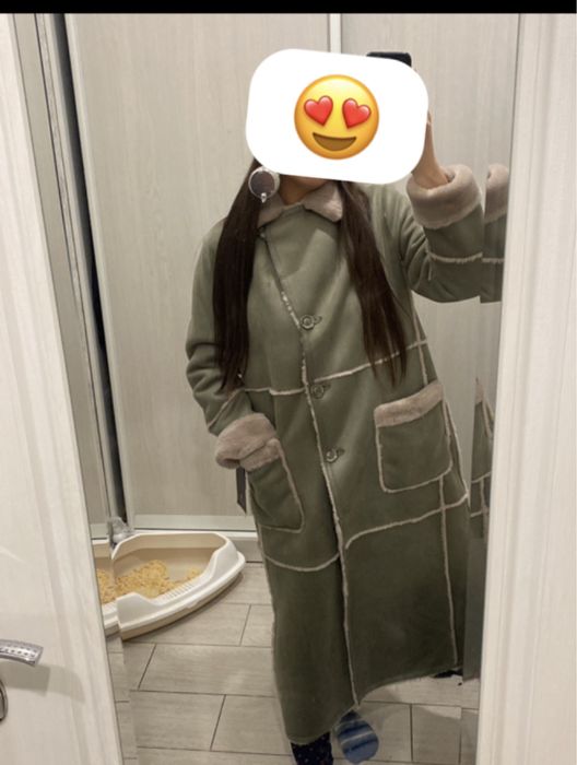 Продам дубленку двухсторонняя