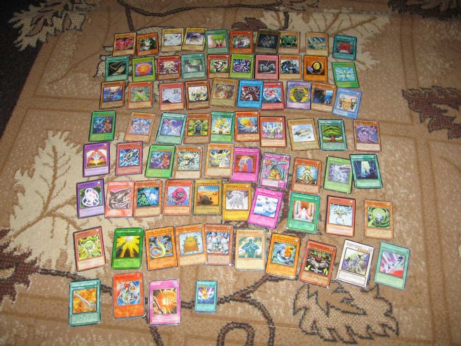 Колекция 74 редки yu-gi-oh карти за игра