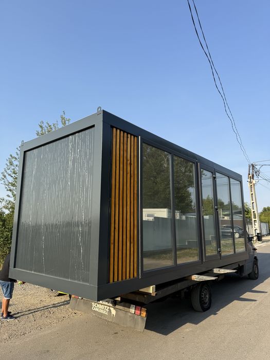 Vand containere modulare cu vitrina