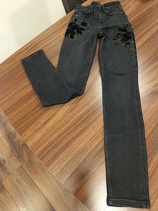 Оригинални дамски дънки Guess 1981 Skinny с кристали, размер 24
