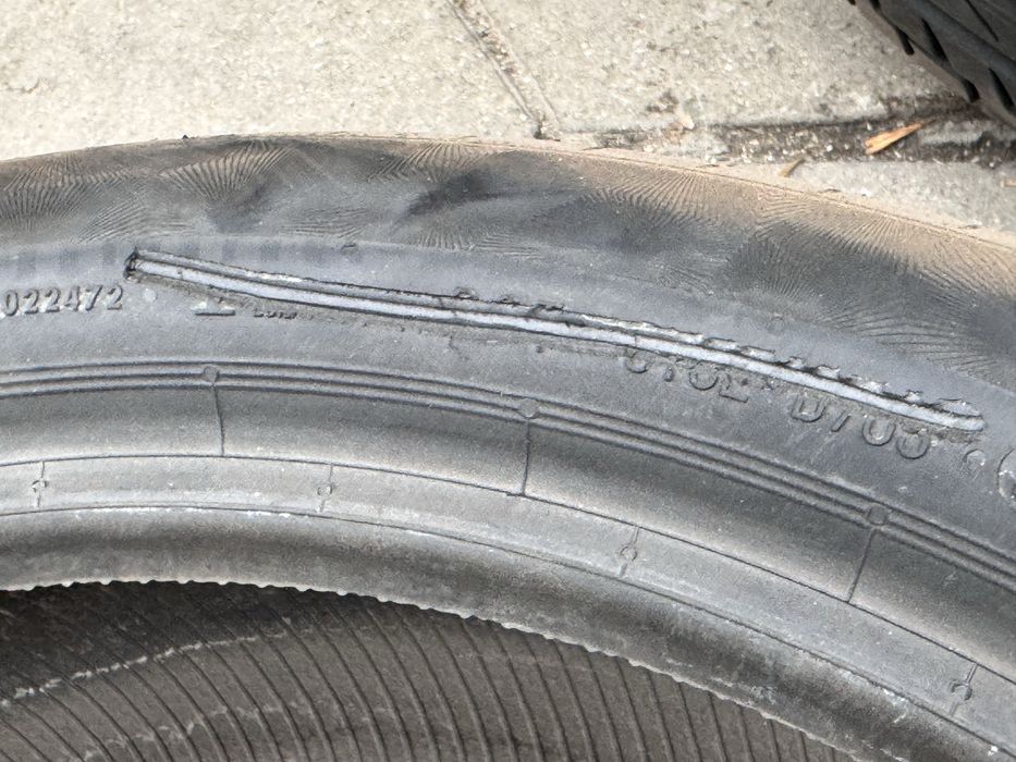 225/45/R19’Continental PremmiumCotact6 Run Flat 2бр летни dot0922