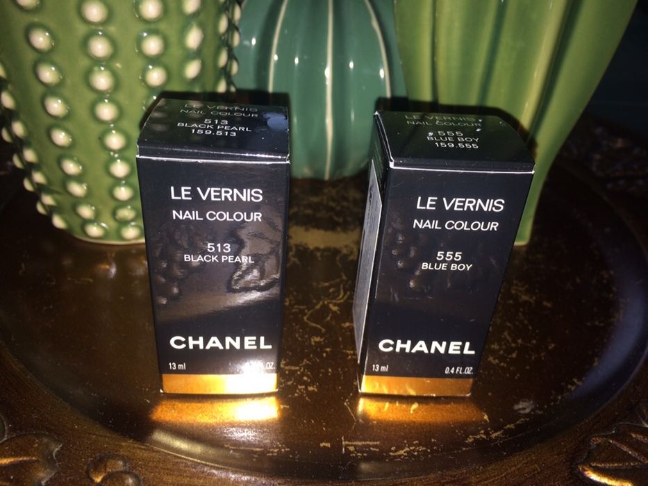 Лак за нокти Channel Сенки на Dior и Le Blanc de Chanel