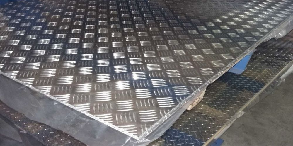 Tablă Striată Aluminiu 2,5x1250x2500