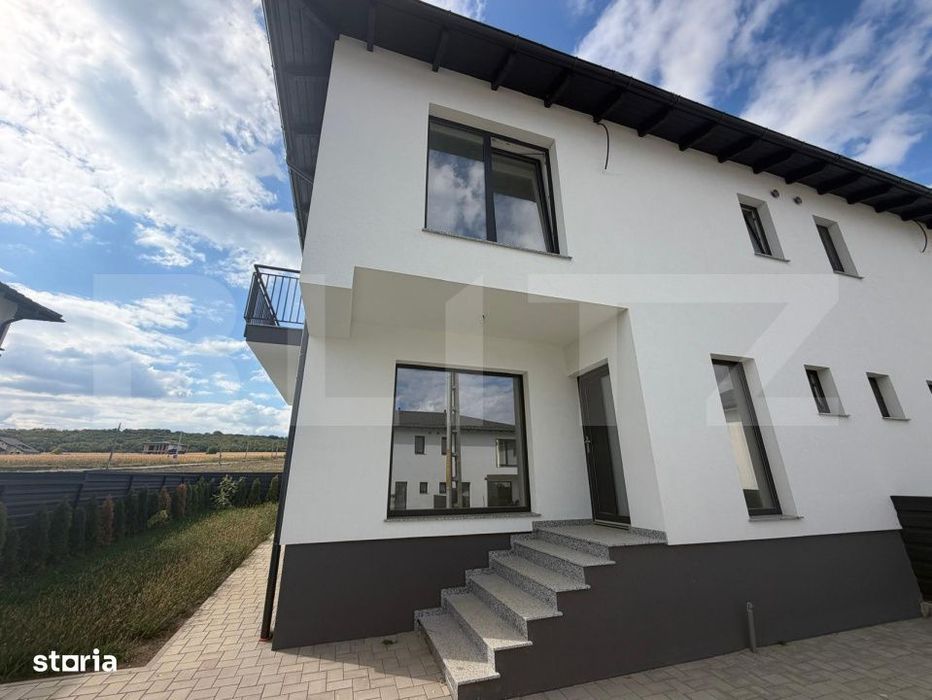 Duplex Ipotesti , 110 mp utili , 250 mp teren , posibilitate rate !