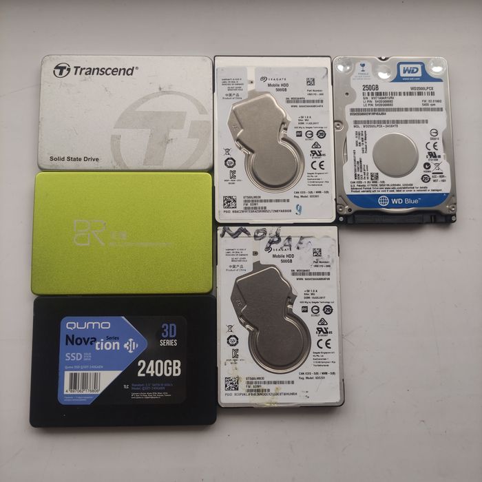 Ssd и Hdd жёсткий диск